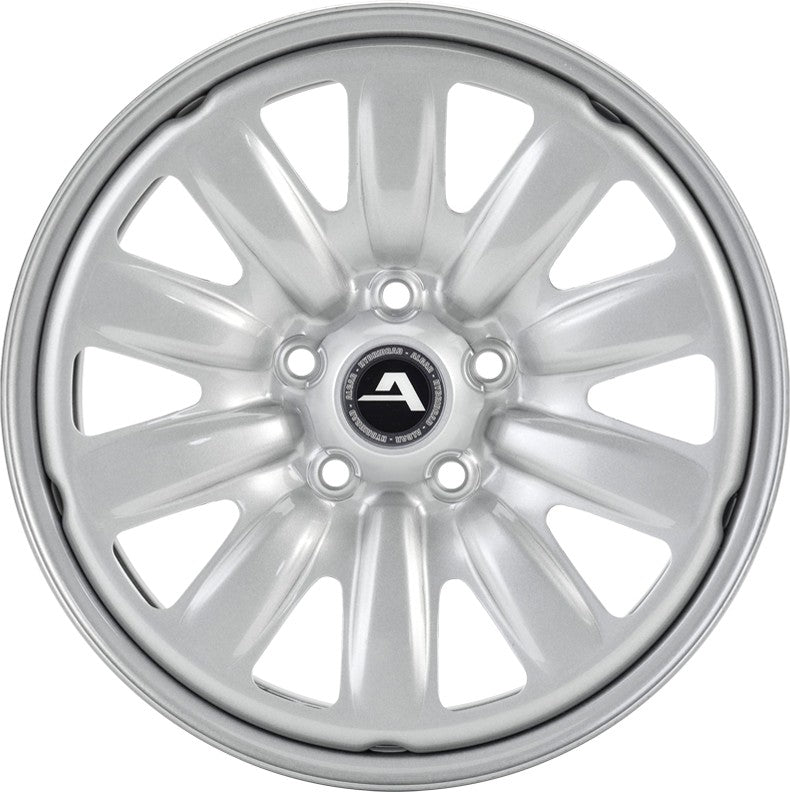 Alcar 01 silver 6x16 ET43 - LK5/112 ML57