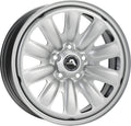Alcar 01 silver Stahlfelge
