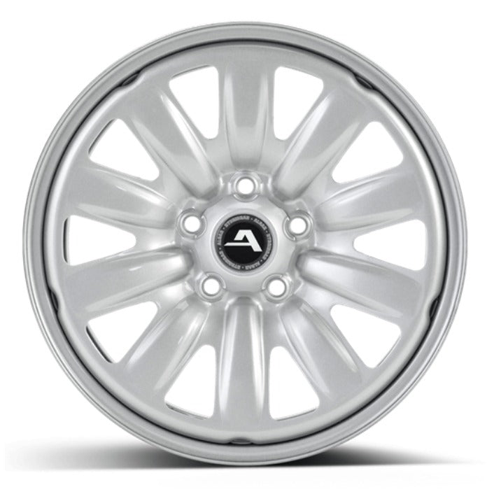 Alcar 01 silver Stahlfelge 7x16 Zoll ET44 LK 5x108 ML65 – Bild 3