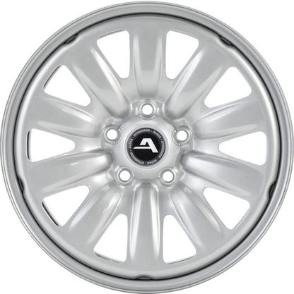 Alcar 01 silver 6.5x17 ET38 - LK5/112 ML57