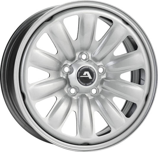 Alcar 01 silver 6.5x17 ET41 - LK5/112 ML57