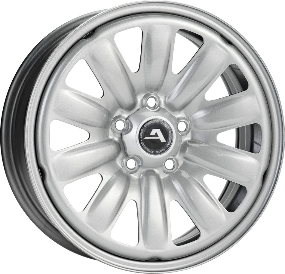 Alcar 01 silver 6.5x17 ET41 - LK5/112 ML57