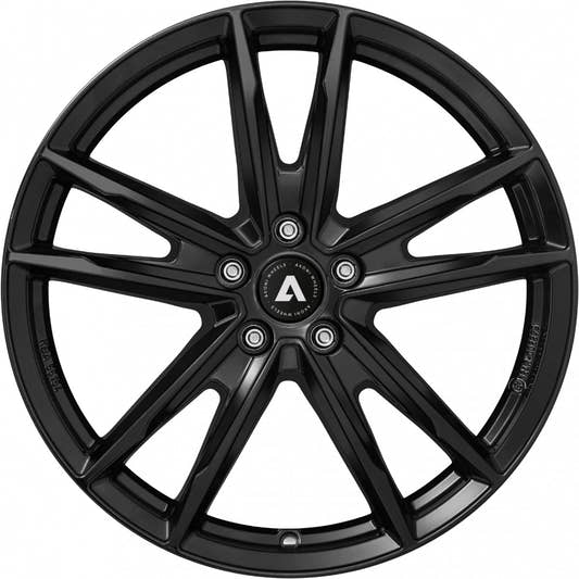Akoni AK08 black Alufelge 7x17 Zoll ET46.4 LK 5x112 ML66.6 – Bild 2