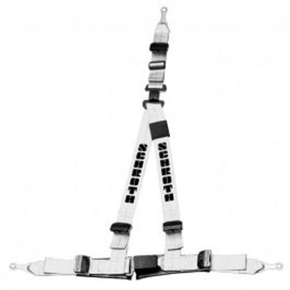 Schroth Rallye 3 asm silber mit schwarzem Flock rechts
