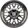 GTP 020 Full Chrome Alufelge 7.5x17 Zoll ET35 LK 4x100 ML60.1