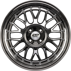 GTP 020 Full Chrome Alufelge 7.5x17 Zoll ET35 LK 4x100 ML60.1