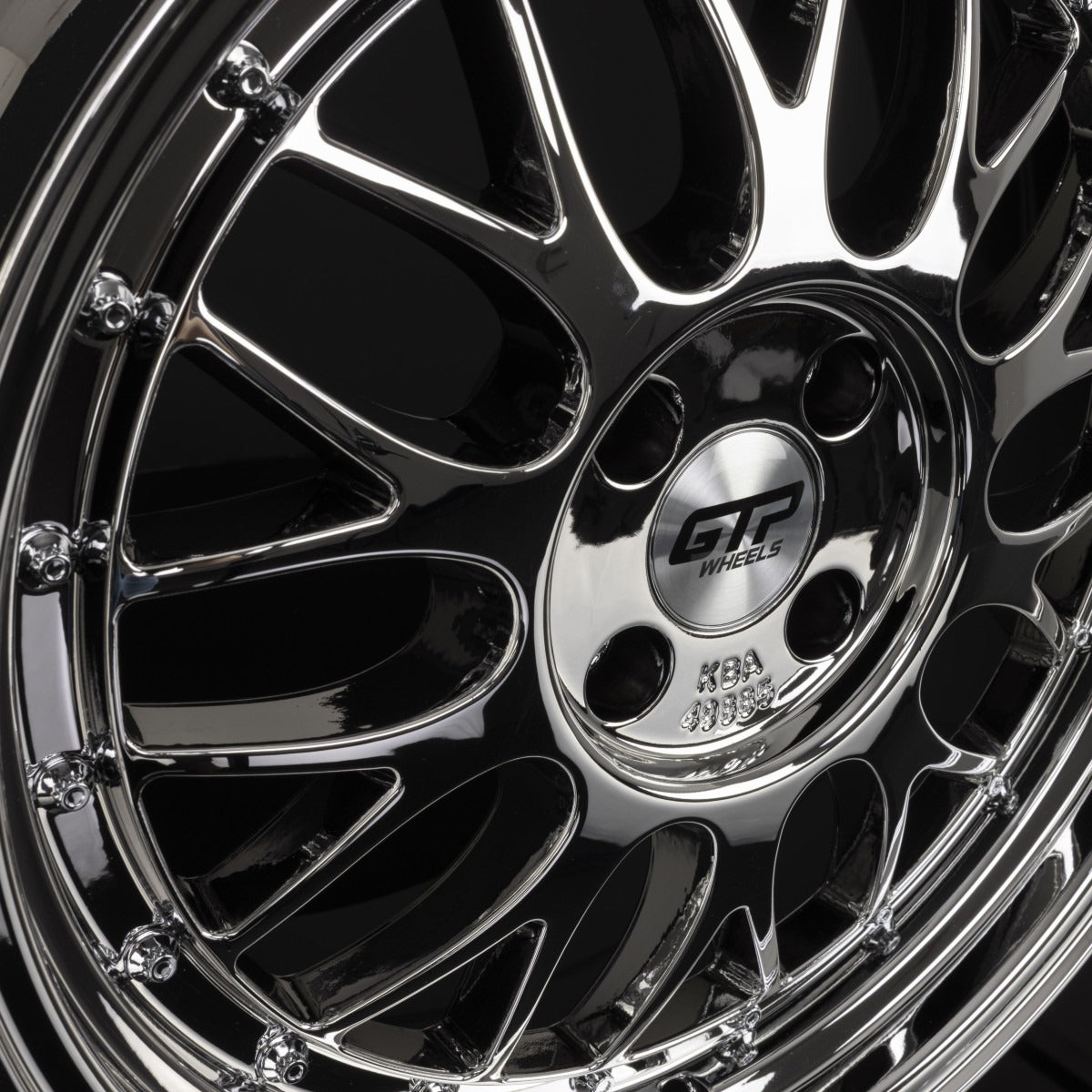GTP 020 Full Chrome Alufelge 7.5x17 Zoll ET35 LK 4x100 ML60.1 – Bild 3