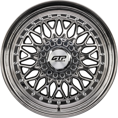 GTP 072 Chrome-Lack Alufelge 7.5x17 Zoll ET35 LK 4x100 ML73.1