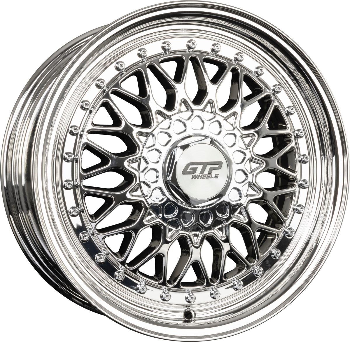 GTP 072 Chrome-Lack Alufelge 7.5x17 Zoll ET35 LK 4x100 ML73.1 – Bild 2