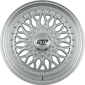 GTP 040 Silber Felgenbett Poliert 7.5x17 Zoll ET35 LK 5x100 ML73.1