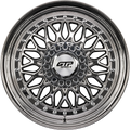 GTP 072 Chrome-Lack Alufelge 7x15 Zoll ET35 LK 4x100 ML73.1