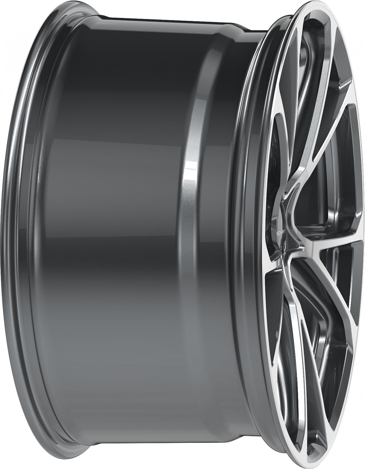 Proline Techart Formula VI grey polished Alufelge 11.5x21 Zoll ET64 LK 5x130 ML71.5 – Bild 6