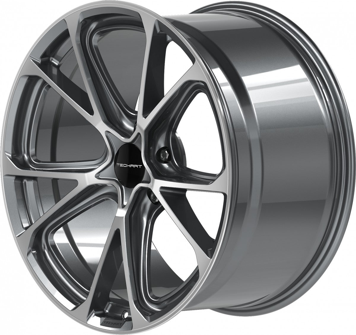 Proline Techart Formula VI grey polished Alufelge 11.5x21 Zoll ET64 LK 5x130 ML71.5 – Bild 9