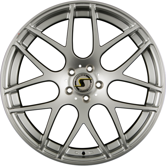 Schmidt REVOLUTION Gambit High Gloss Silber Alufelge 11.5x22 Zoll ET32 LK 5x112 ML66.5 – Bild 2