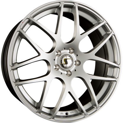 Schmidt REVOLUTION Gambit High Gloss Silber Alufelge 11.5x22 Zoll ET32 LK 5x112 ML66.5 – Bild 2