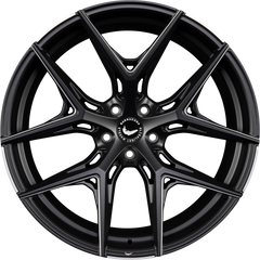 Barracuda Razzer Matt Black Pure Sports Gefräst Alufelge 8.5x19 Zoll ET42 LK 5x120 ML73.1
