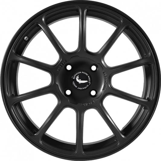 Barracuda Summa matt black Alufelge 7.5x18 Zoll ET38 LK 4x108 ML73.1 – Bild 2