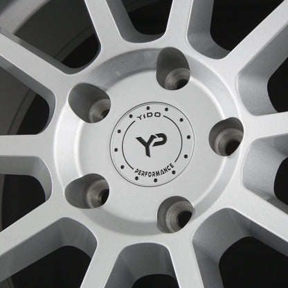 Yido Performance YP2 Kazim Matt Silber Alufelge 8.5x20 Zoll ET35 LK 5x112 ML66.6 – Bild 4
