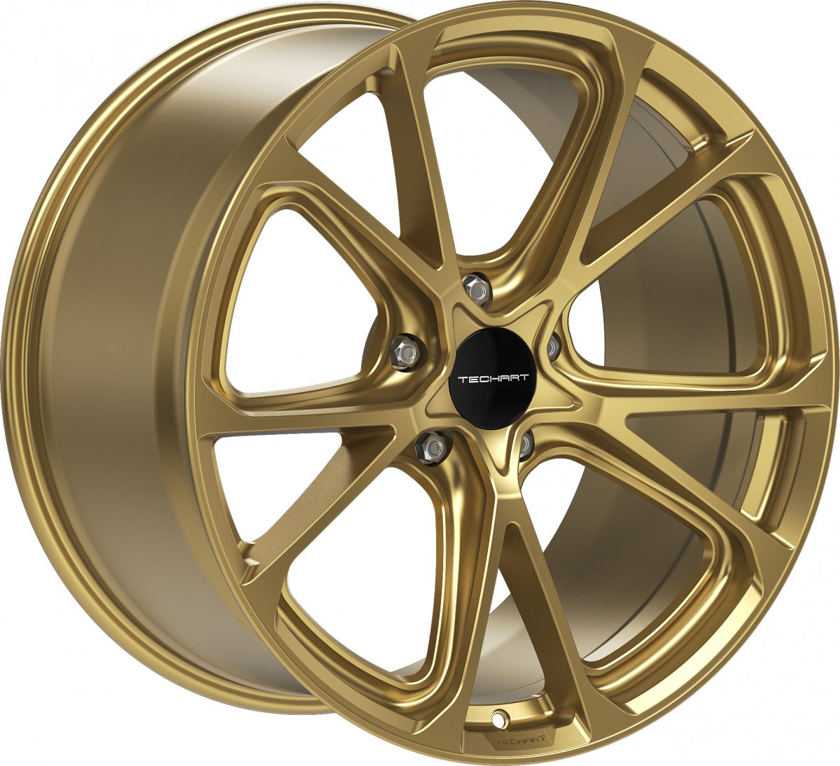 Proline Techart Formula VI marsgold Alufelge 10x22 Zoll ET56 LK 5x130 ML71.5 – Bild 3