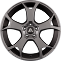 Drewske GHOST.5 Titanium Alufelge 10x20 Zoll ET40 LK 5x120 ML74.1