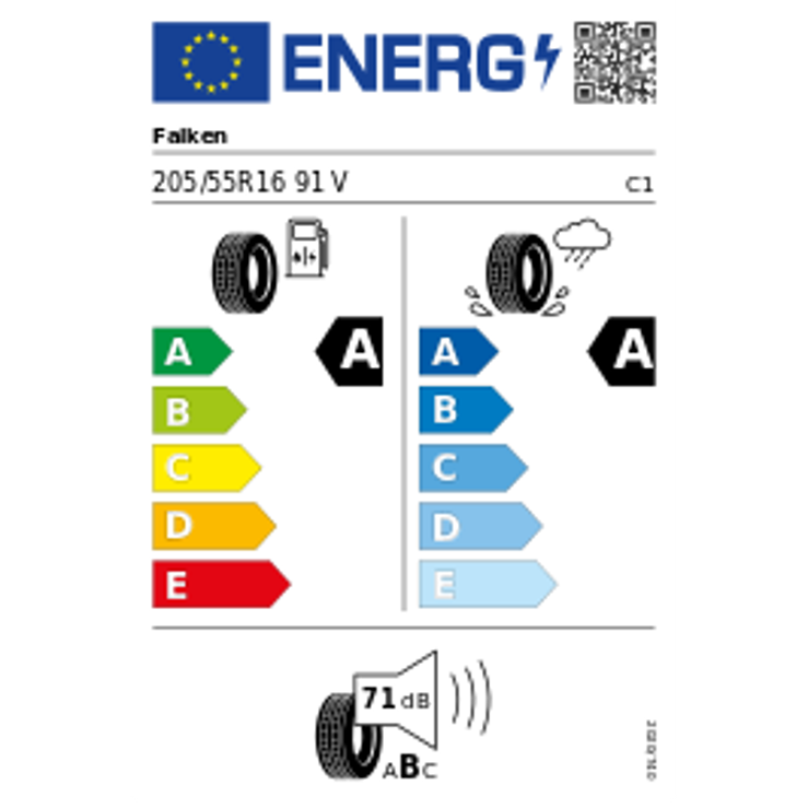Falken Ziex ZE 310A EcoRun AO DEMO 205/55 R16 91V Sommer – Bild 3