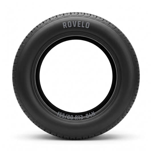 Rovelo Anhänger-Komplettrad: 4.5Jx13 5x112 ET30 155/80 R13 84N Sommer