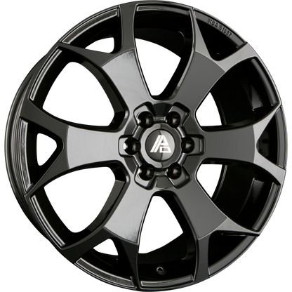 Drewske GHOST.6 Glossy Black Alufelge 8.5x20 Zoll ET45 LK 6x139.7 ML93.1 – Bild 2