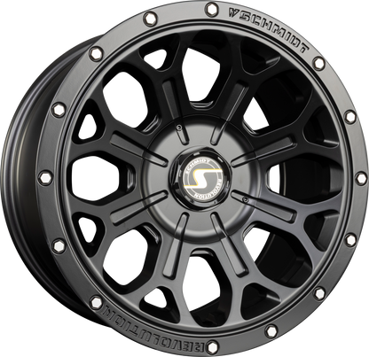 Schmidt REVOLUTION 17HDF Satin Black mit Softhorn Alufelge 9x17 Zoll ET23 LK 5x127 ML71.6 – Bild 2