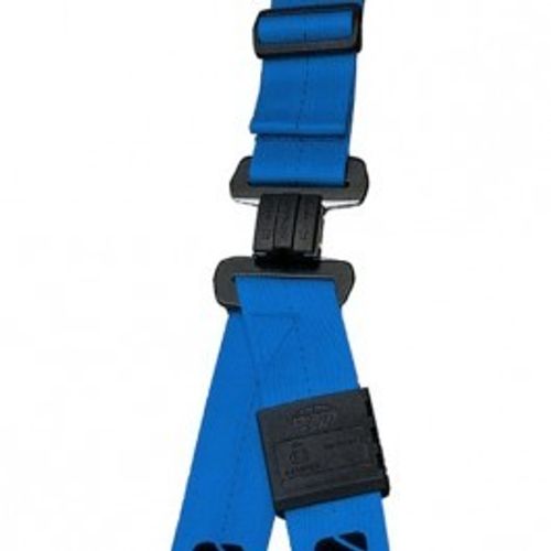Schroth Rallye 3 asm blau mit schwarzem Flock rechts – Bild 2