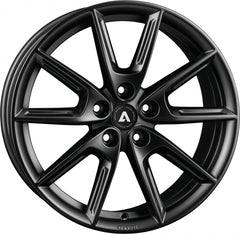 Akoni AK09 black matt Alufelge 8x18 Zoll ET40 LK 5x114.3 ML72.5