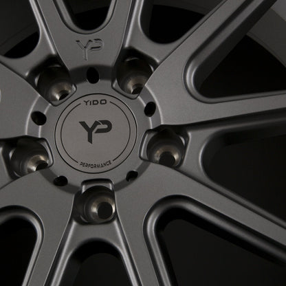 Yido Performance YP1 Talia Matt Titan Grau Alufelge 9.5x19 Zoll ET35 LK 5x112 ML66.6 – Bild 4