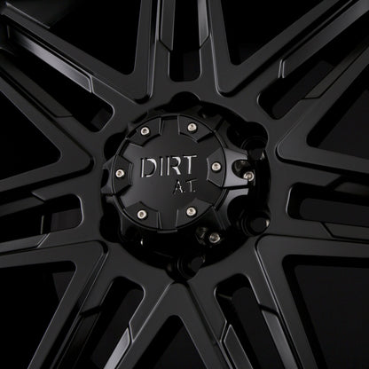 Dirt A.T. D62 Flat Black Alufelge 9x20 Zoll ET25 LK 6x114.3 ML66.1 – Bild 4