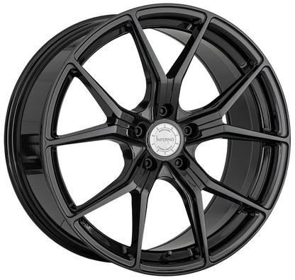 Barracuda Inferno glossy black Alufelge 8.5x19 Zoll ET45 LK 5x112 ML73.1