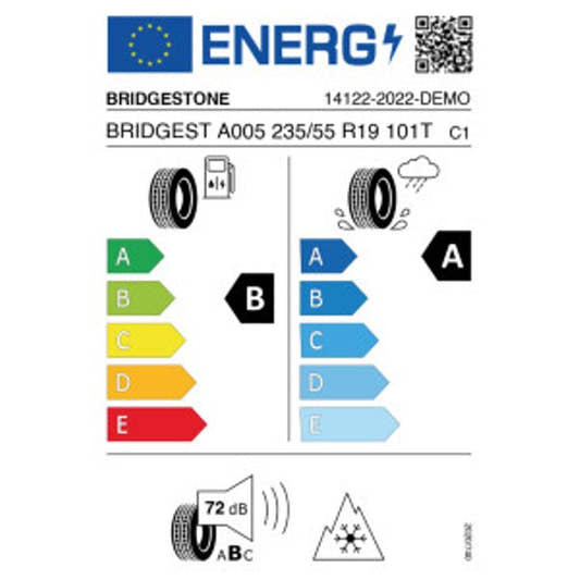 Bridgestone Weather Control A005 235/55 R19 101T Ganzjahr DOT 2022 – Bild 2