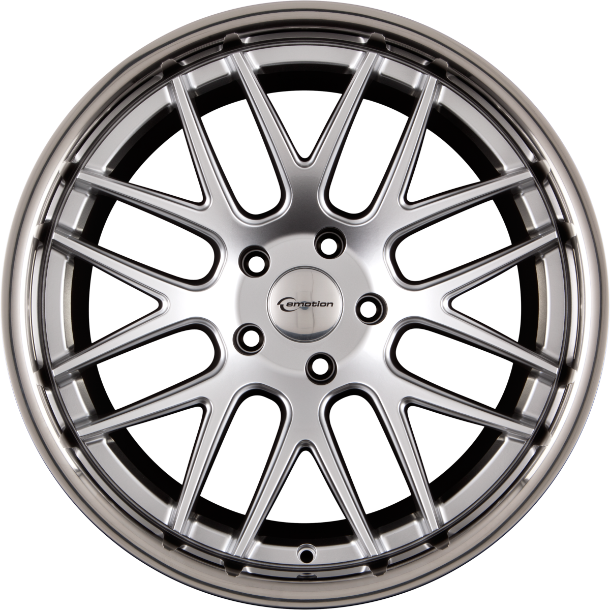 Emotion Wheels Concave Silber Inox Alufelge 8.5x20 Zoll ET45 LK 5x114.3 ML72.6