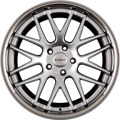 Emotion Wheels Concave Silber Inox Alufelge 8.5x20 Zoll ET45 LK 5x114.3 ML72.6