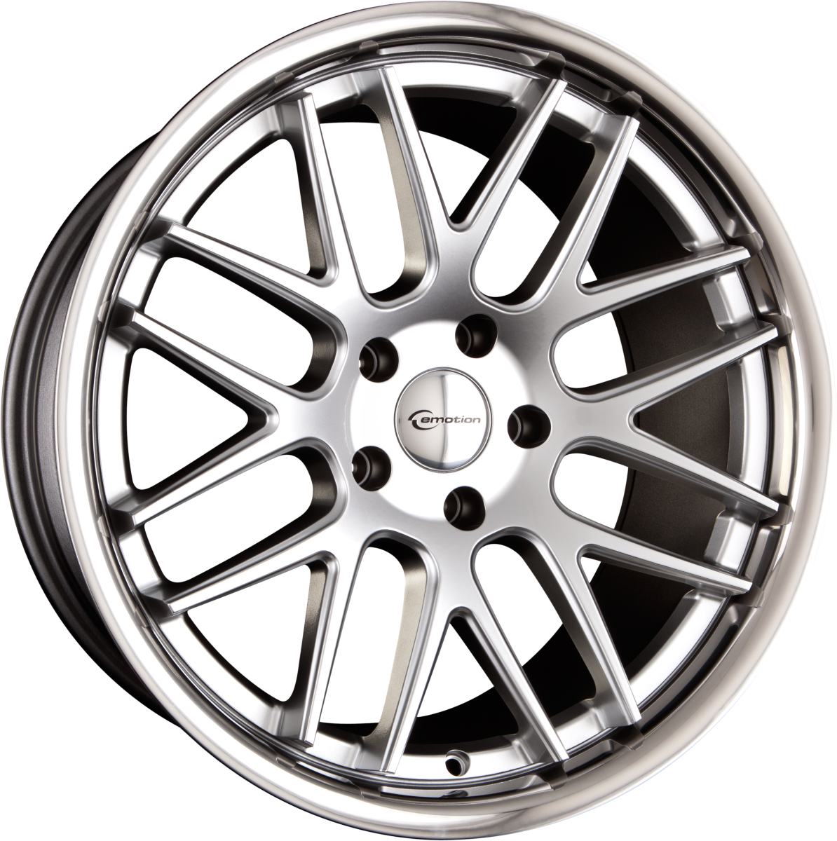 Emotion Wheels Concave Silber Inox Alufelge 8.5x20 Zoll ET45 LK 5x114.3 ML72.6 – Bild 2