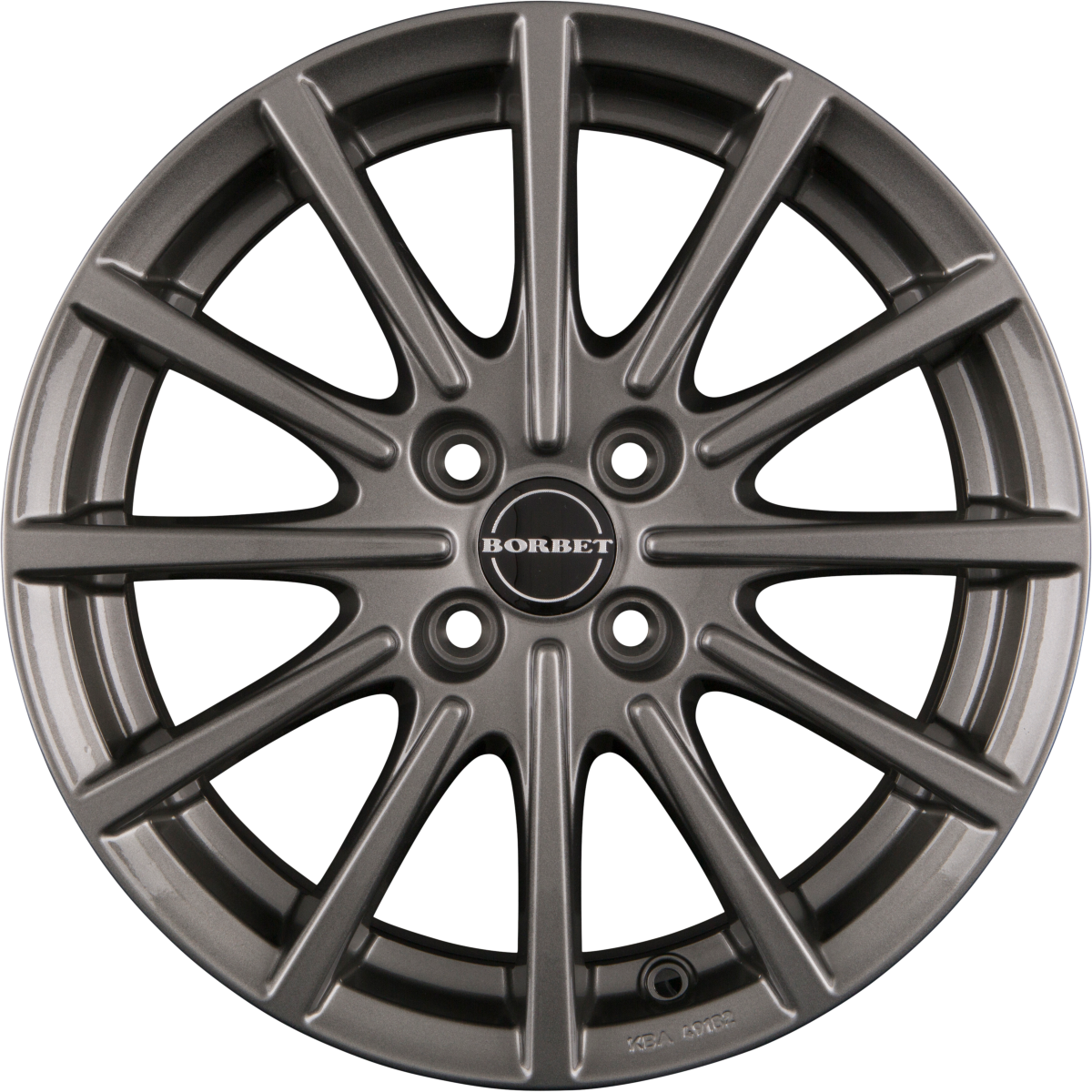 Borbet BL4 Metal Grey Alufelge 7x17 Zoll ET40 LK 4x100 ML64.1