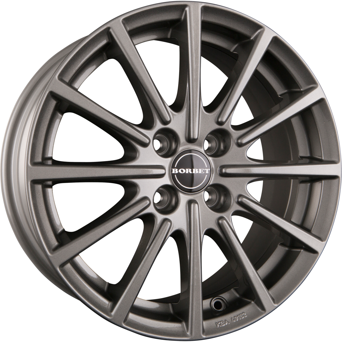 Borbet BL4 Metal Grey Alufelge 7x17 Zoll ET40 LK 4x100 ML64.1 – Bild 2