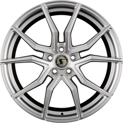 Schmidt REVOLUTION Drago Highgloss Silber mit Softhorn Alufelge 11x20 Zoll ET48 LK 5x130 ML71.5