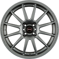 Team Dynamics Pro Race 1.2 Matt Graphite - Mattanthrazit Alufelge 7x17 Zoll ET25 LK 4x98 ML73.1