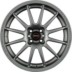 Team Dynamics Pro Race 1.2 Matt Graphite - Mattanthrazit Alufelge 7x17 Zoll ET25 LK 4x98 ML73.1