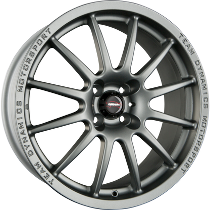 Team Dynamics Pro Race 1.2 Matt Graphite - Mattanthrazit Alufelge 7x17 Zoll ET25 LK 4x98 ML73.1 – Bild 2