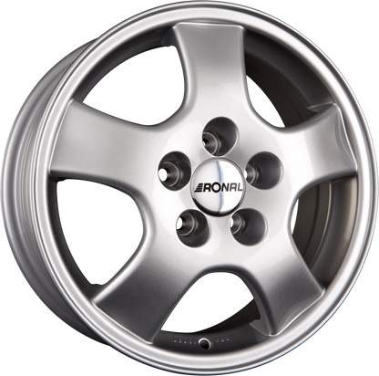 Ronal R 7 Kristallsilber Alufelge 6x15 Zoll ET45 LK 5x114.3 ML76 – Bild 2