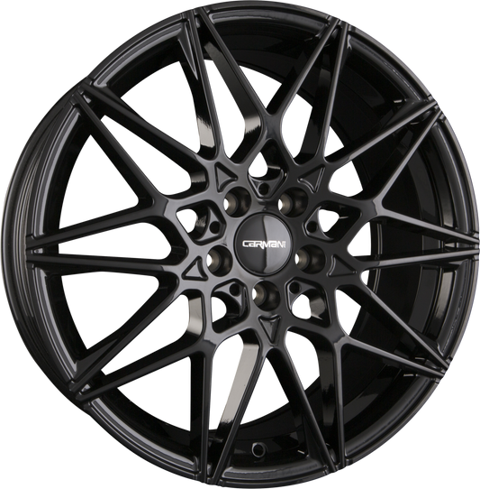 Carmani CA18 Knut Black Matt (BM) Alufelge 8x18 Zoll ET25 LK 5x112 ML66.6 – Bild 2