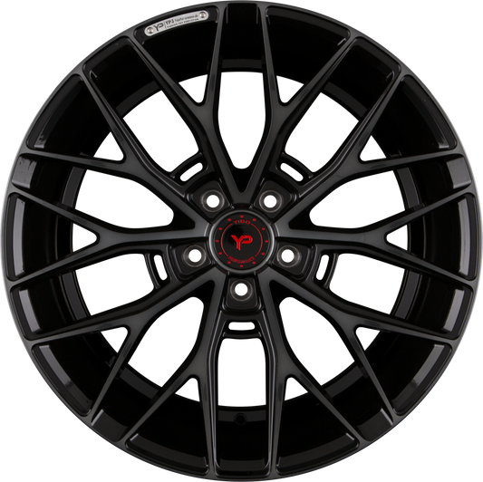 Yido Performance YP3 Gloss Black Tint Alufelge 10x20 Zoll ET45 LK 5x112 ML66.6