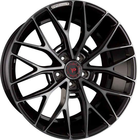 Yido Performance YP3 Gloss Black Tint Alufelge 10x20 Zoll ET45 LK 5x112 ML66.6 – Bild 2