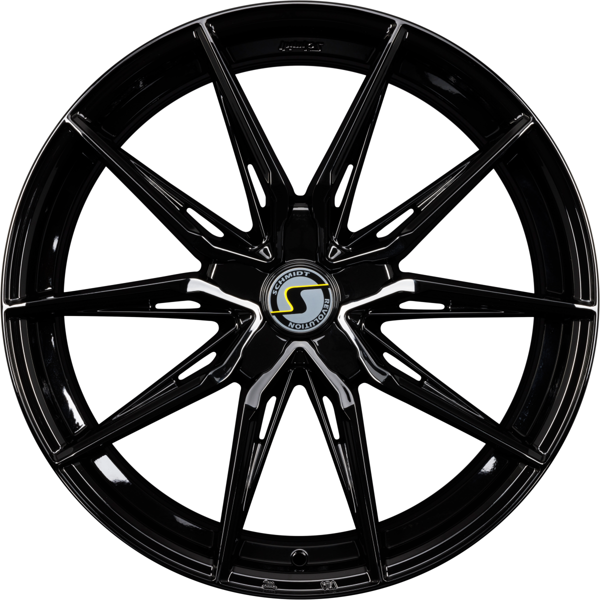 Schmidt REVOLUTION Twentyone Gloss Black Alufelge 9.5x20 Zoll ET45 LK 5x112 ML57.1
