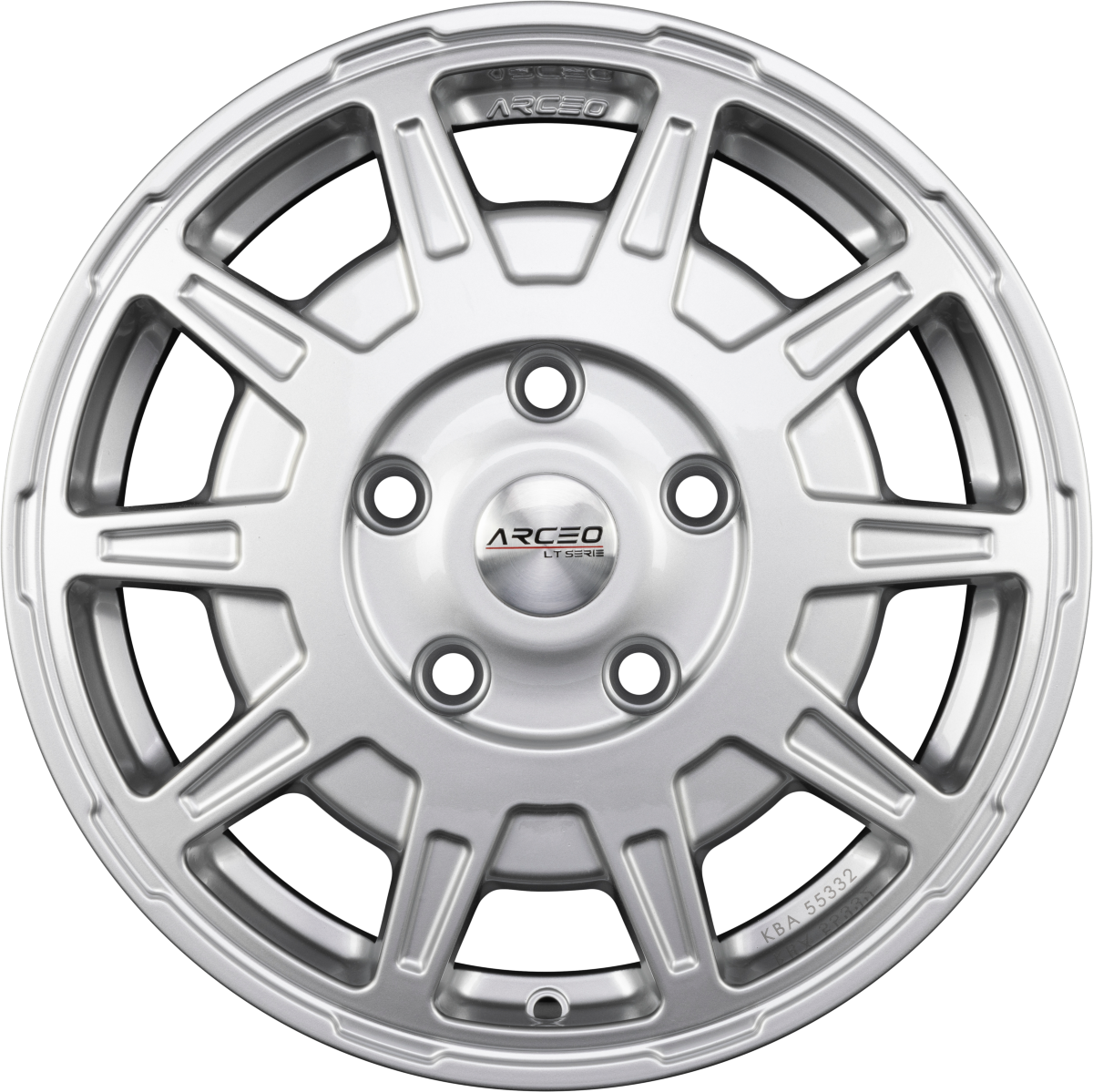 Arceo Wheels LT-01 Silver Alufelge 6.5x16 Zoll ET62 LK 6x130 ML84.1