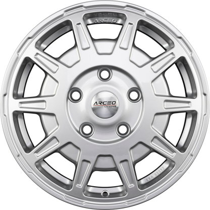 Arceo Wheels LT-01 Silver Alufelge 6.5x16 Zoll ET62 LK 6x130 ML84.1